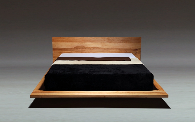 orig. MOOD I Modernes Design Bett 140x200 aus Massivholz